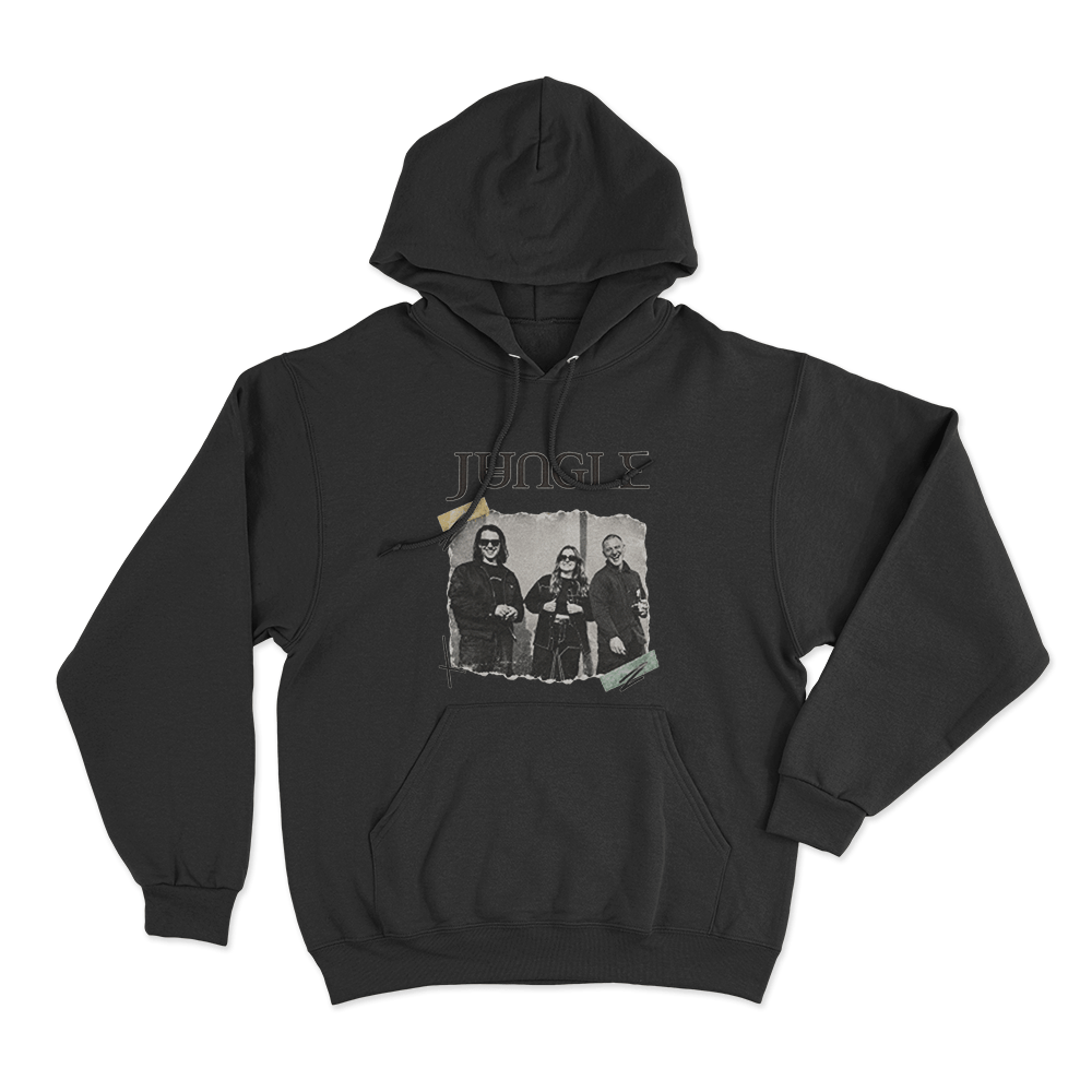 Jungle Band Photo Unisex Hoodie Black Jungle Band Photo Unisex Hoodie Black