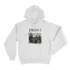 Jungle Band Photo Unisex Hoodie White