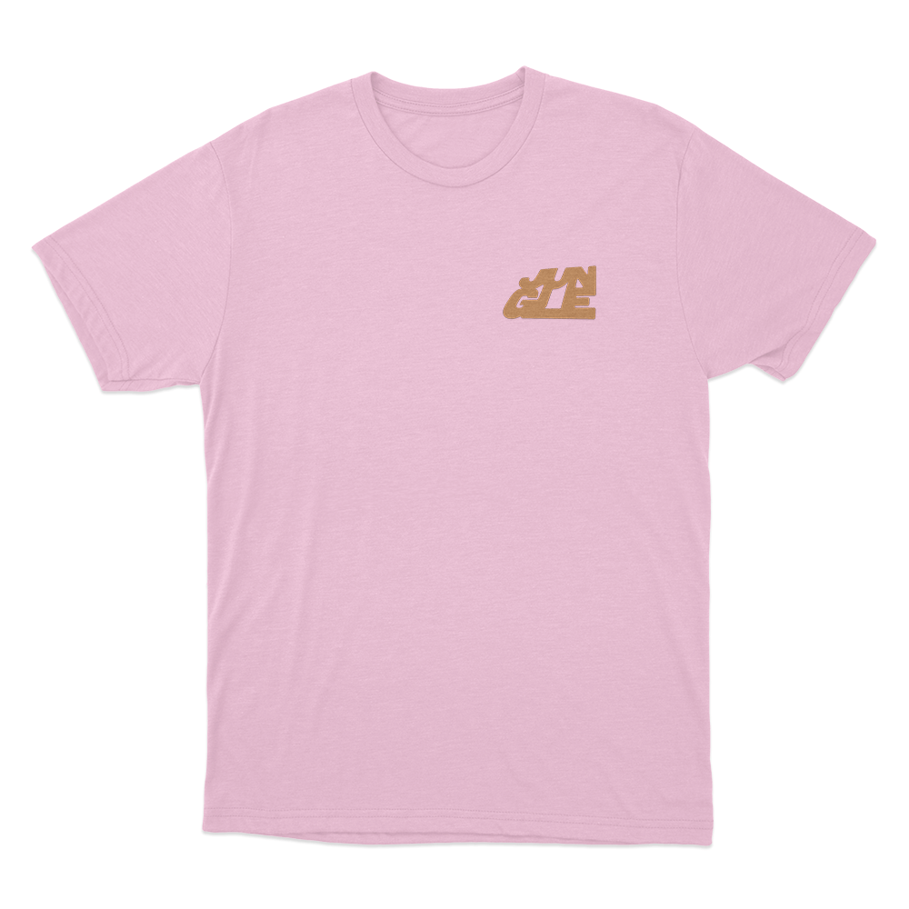 Jungle Retro Wave Logo Unisex T Shirt Pink Jungle Retro Wave Logo Unisex T Shirt Pink
