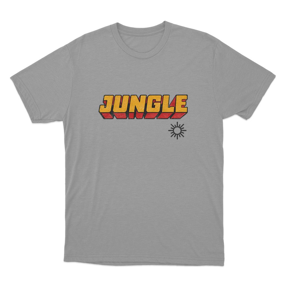 Jungle Sun Unisex T Shirt Grey Jungle Sun Unisex T Shirt Grey