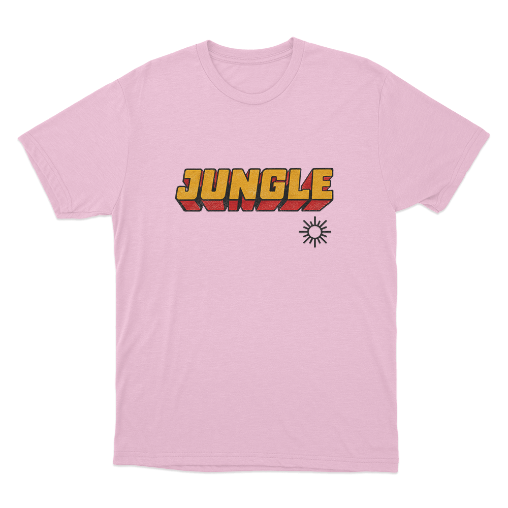 Jungle Sun Unisex T Shirt Pink Jungle Sun Unisex T Shirt Pink