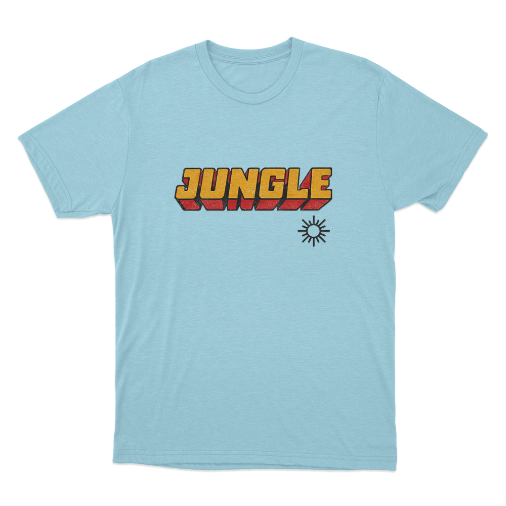 Jungle Sun Unisex T Shirt Sky Blue Jungle Sun Unisex T Shirt Sky Blue