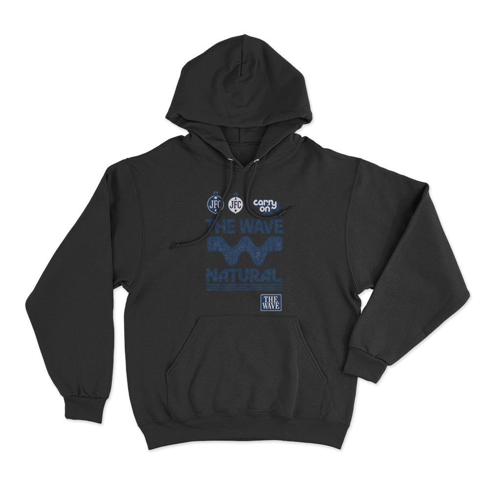 The Wave Racing Unisex Hoodie Black The Wave Racing Unisex Hoodie Black
